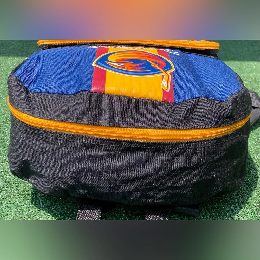 Rare Vintage Y2K Atlanta Thrashers NHL Hockey Team Colors Youth Backpack
